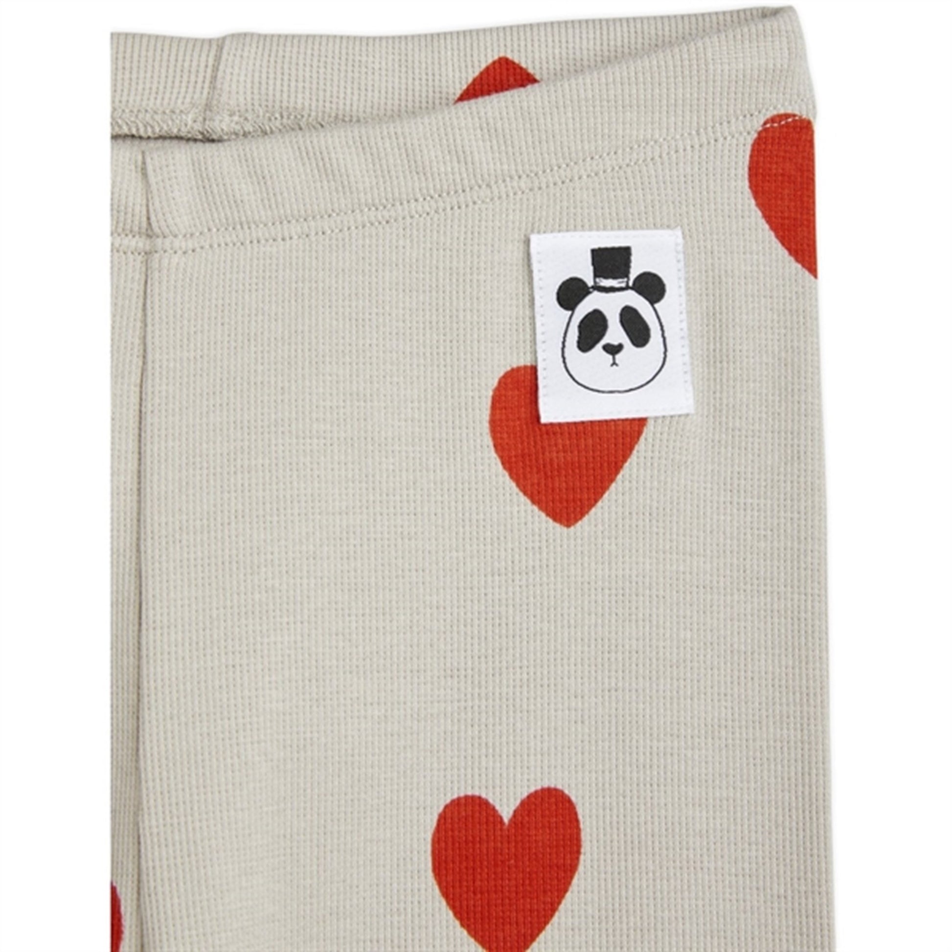 Mini Rodini Hearts Aop Leggings Grey