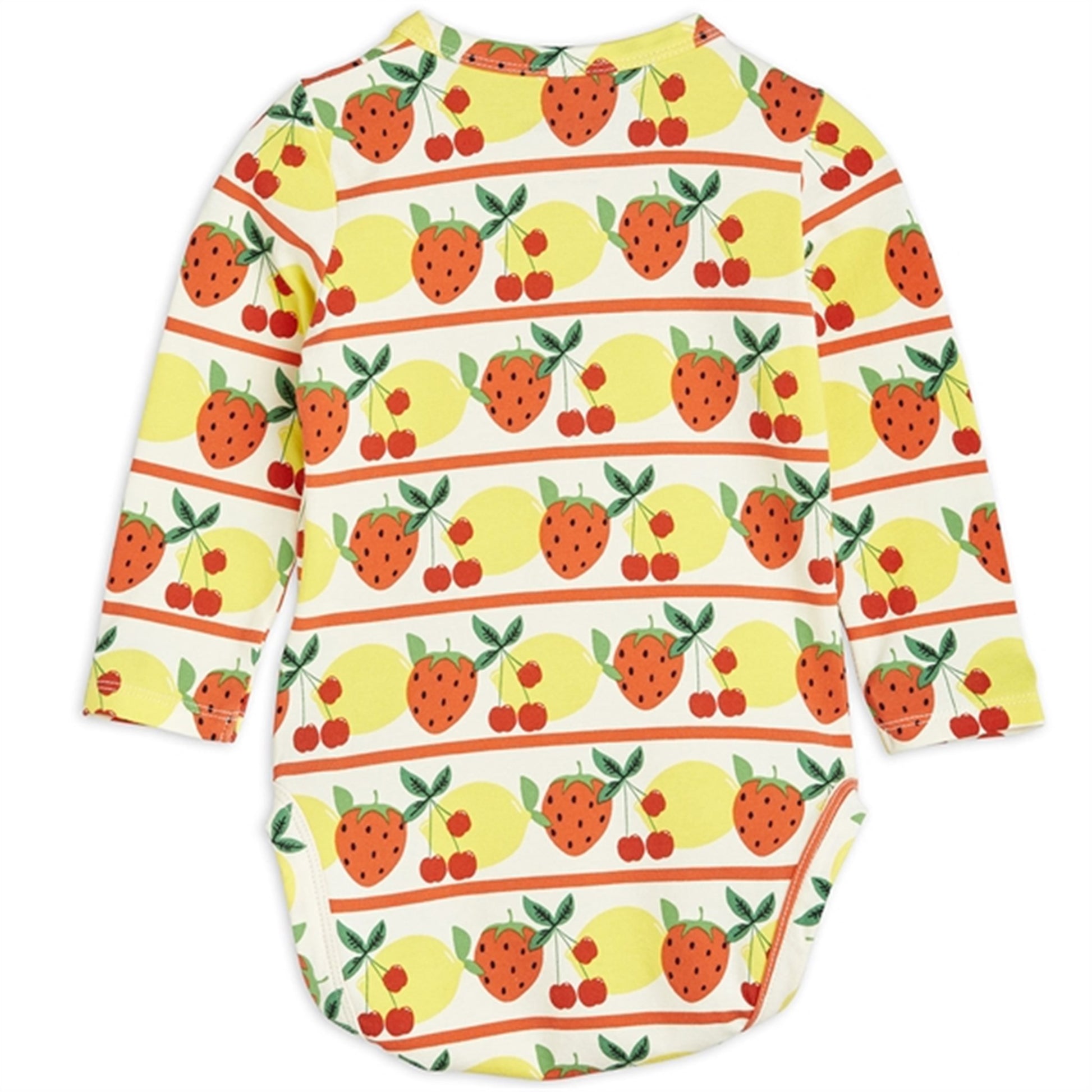 Mini Rodini Fruits Aop Ls Body Multi