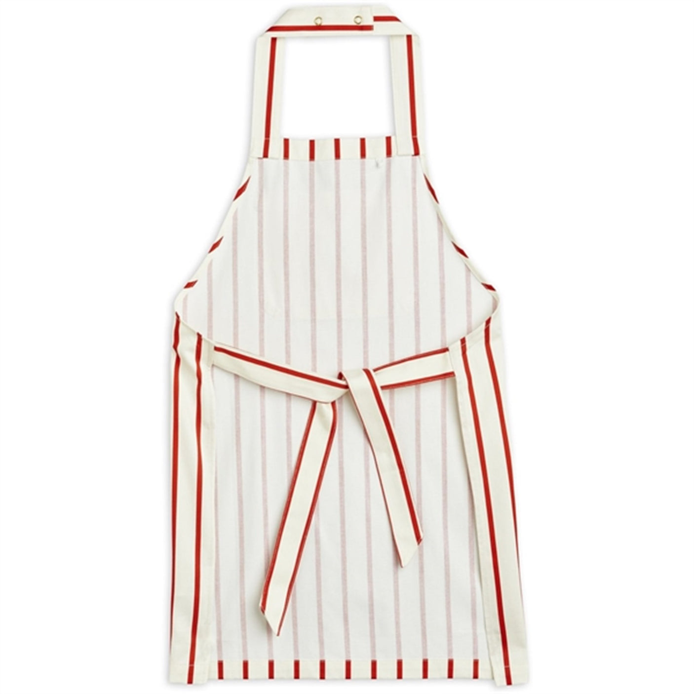 Mini Rodini Stripe Panda Chef Woven Apron Multi