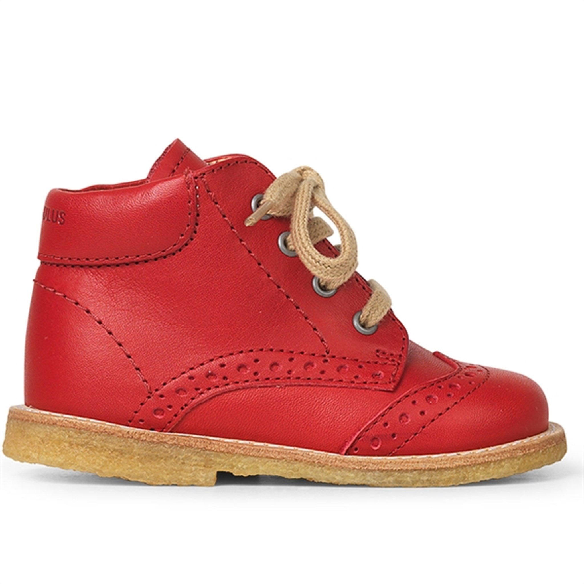 Angulus Beginner Shoes w. Lace Red 2378-101-1412 2