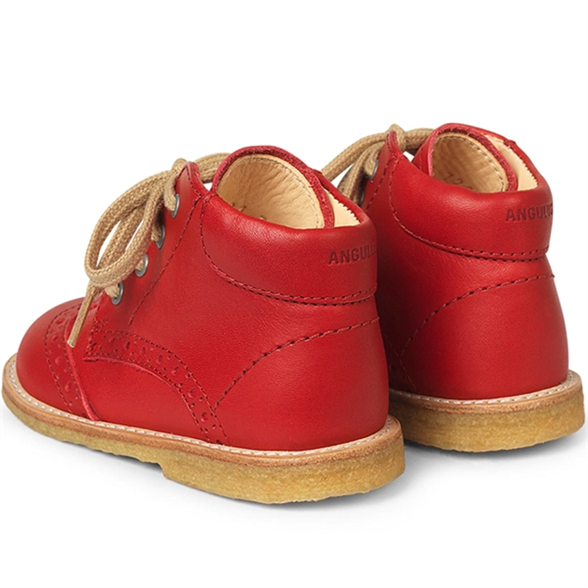 Angulus Beginner Shoes w. Lace Red 2378-101-1412 3