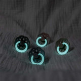 Bibs Boheme Latex Pacifier Glow 2-pak Blush/Vanilla