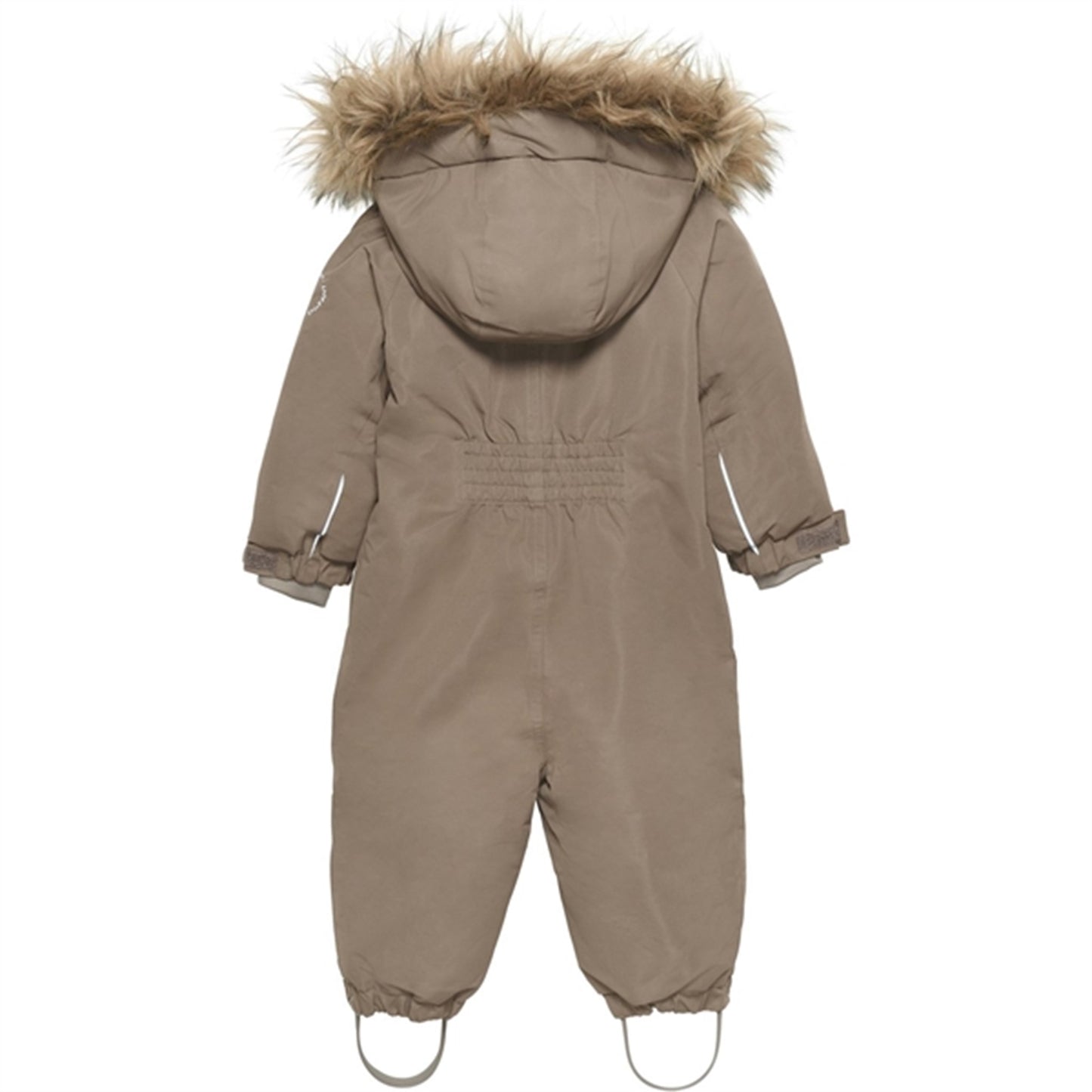 En Fant Snow Suit m. Faux Fur Chocolate Chip