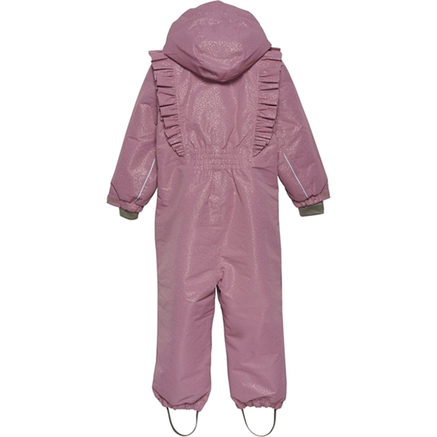 En Fant Snow Suit Glitter Mesa Rose