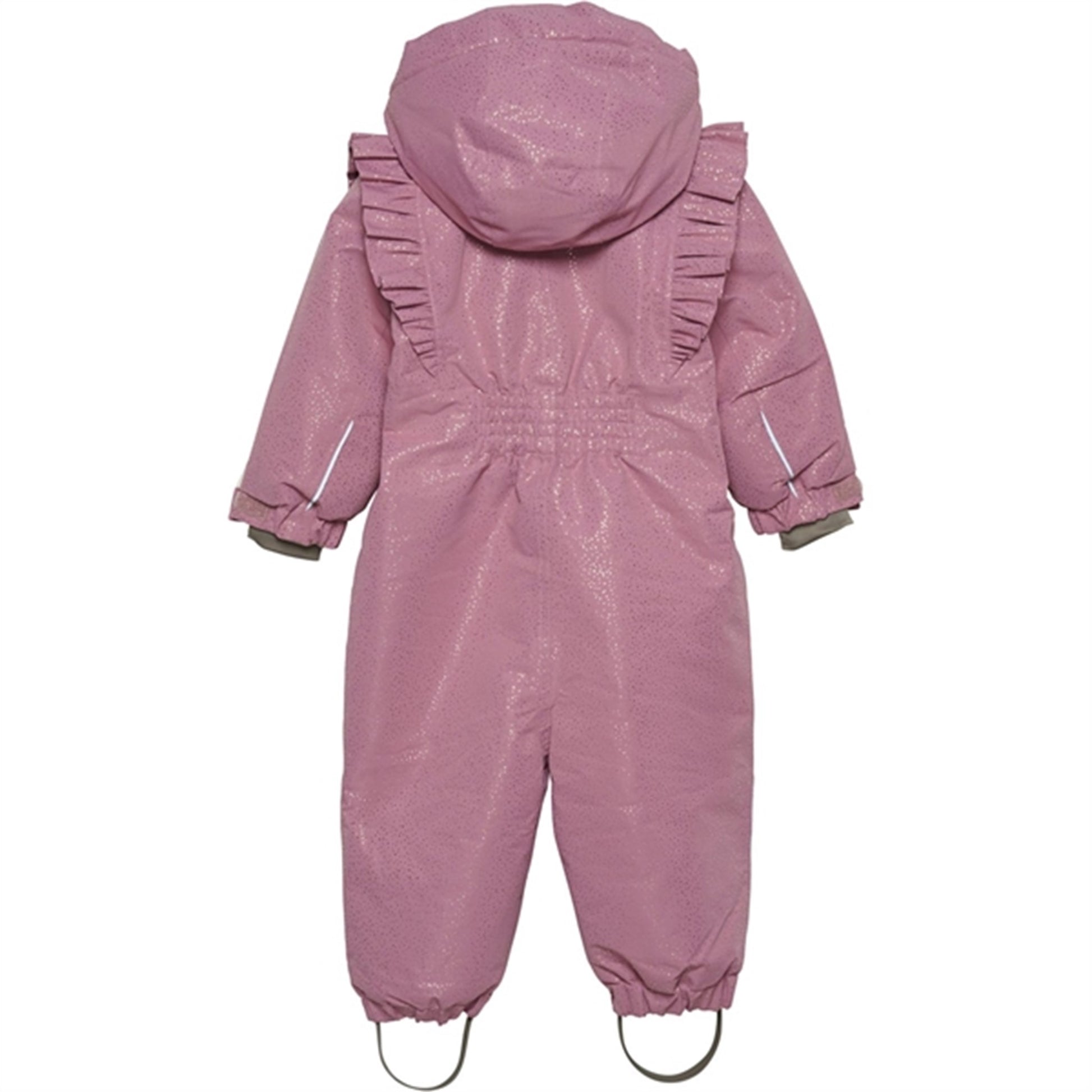 En Fant Snow Suit Glitter Mesa Rose