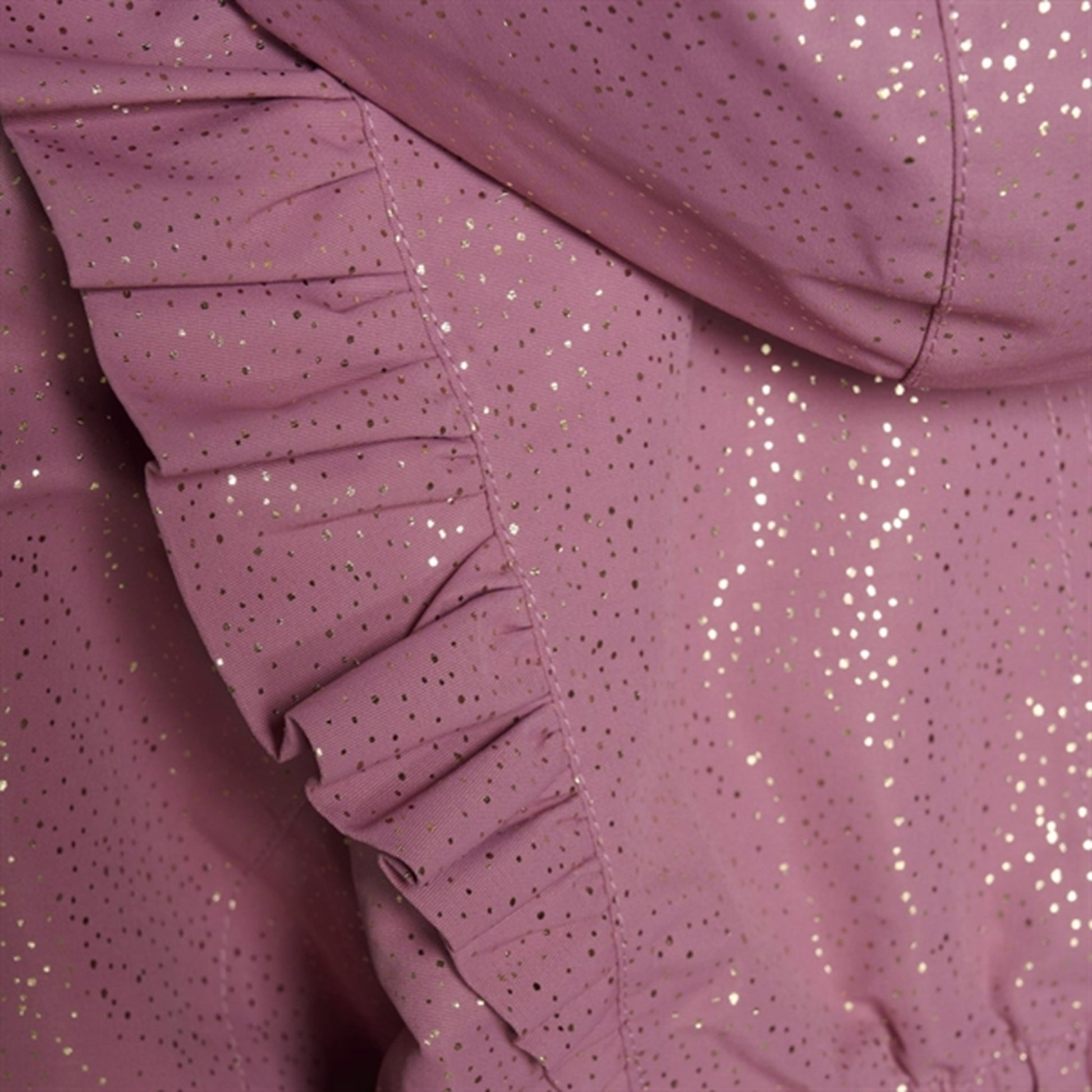 En Fant Snow Suit Glitter Mesa Rose