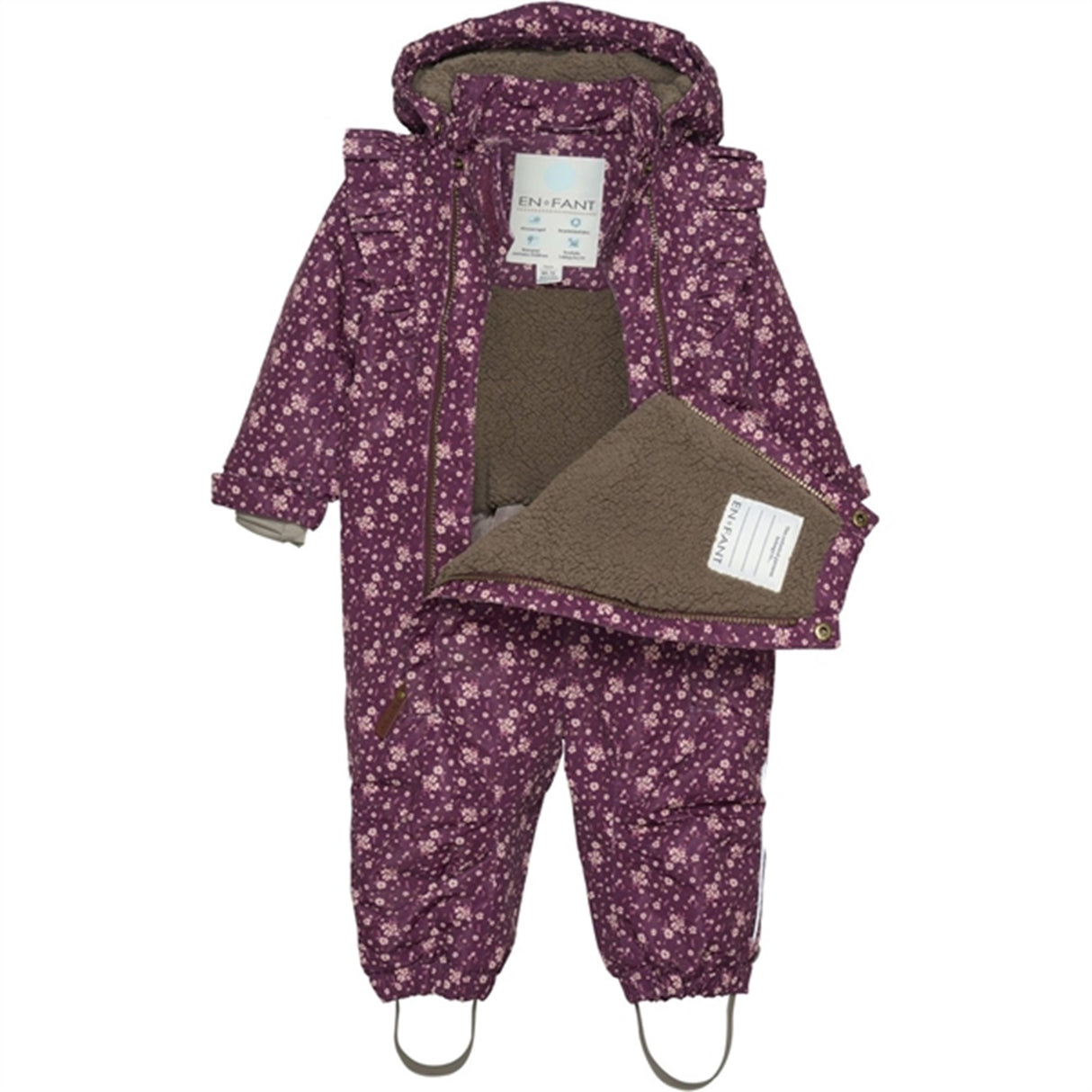 En Fant Snow Suit AOP Fig