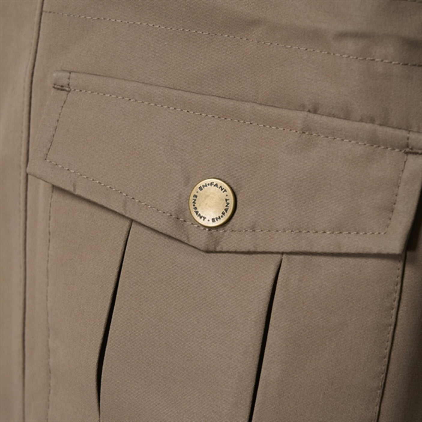 En Fant Jacket Solid Chocolate Chip