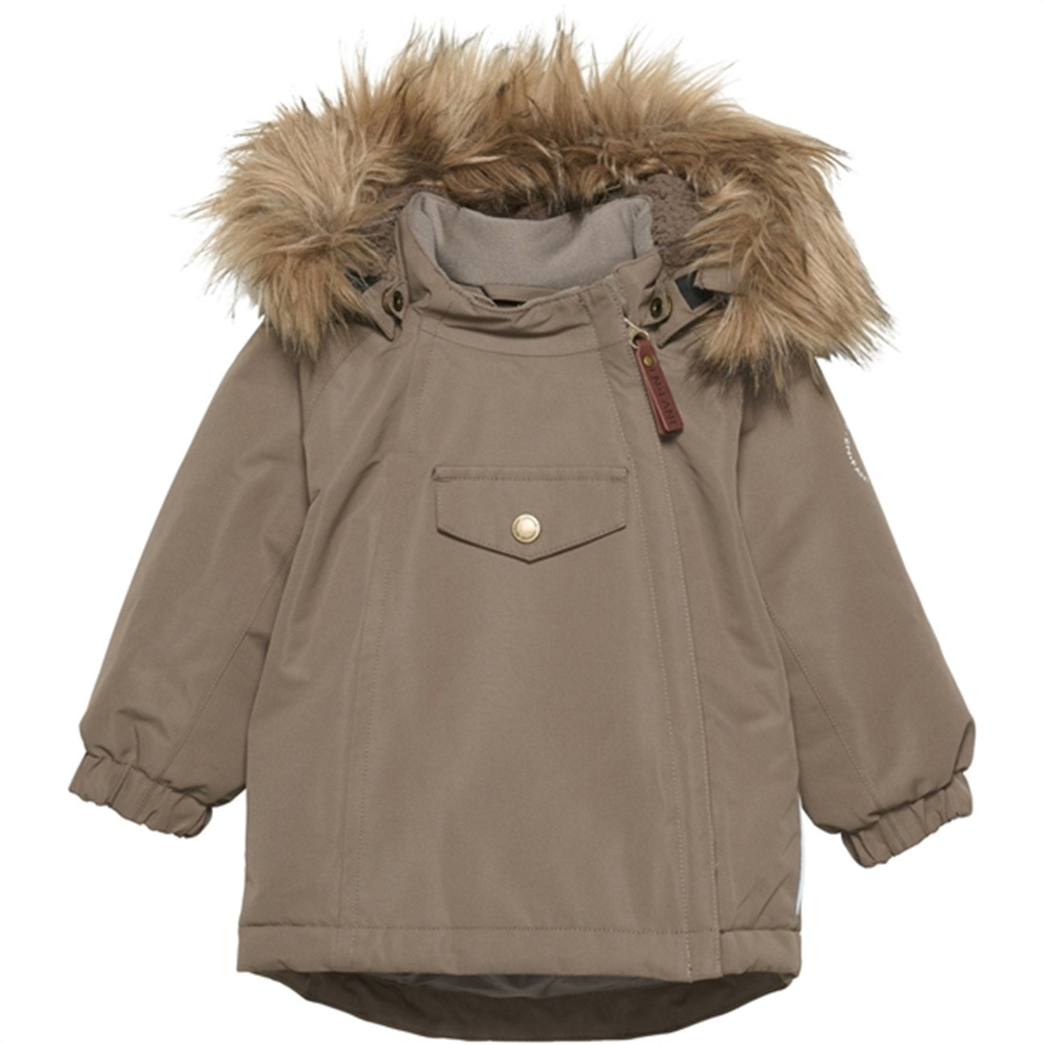 En Fant Jacket Solid Baby Chocolate Chip