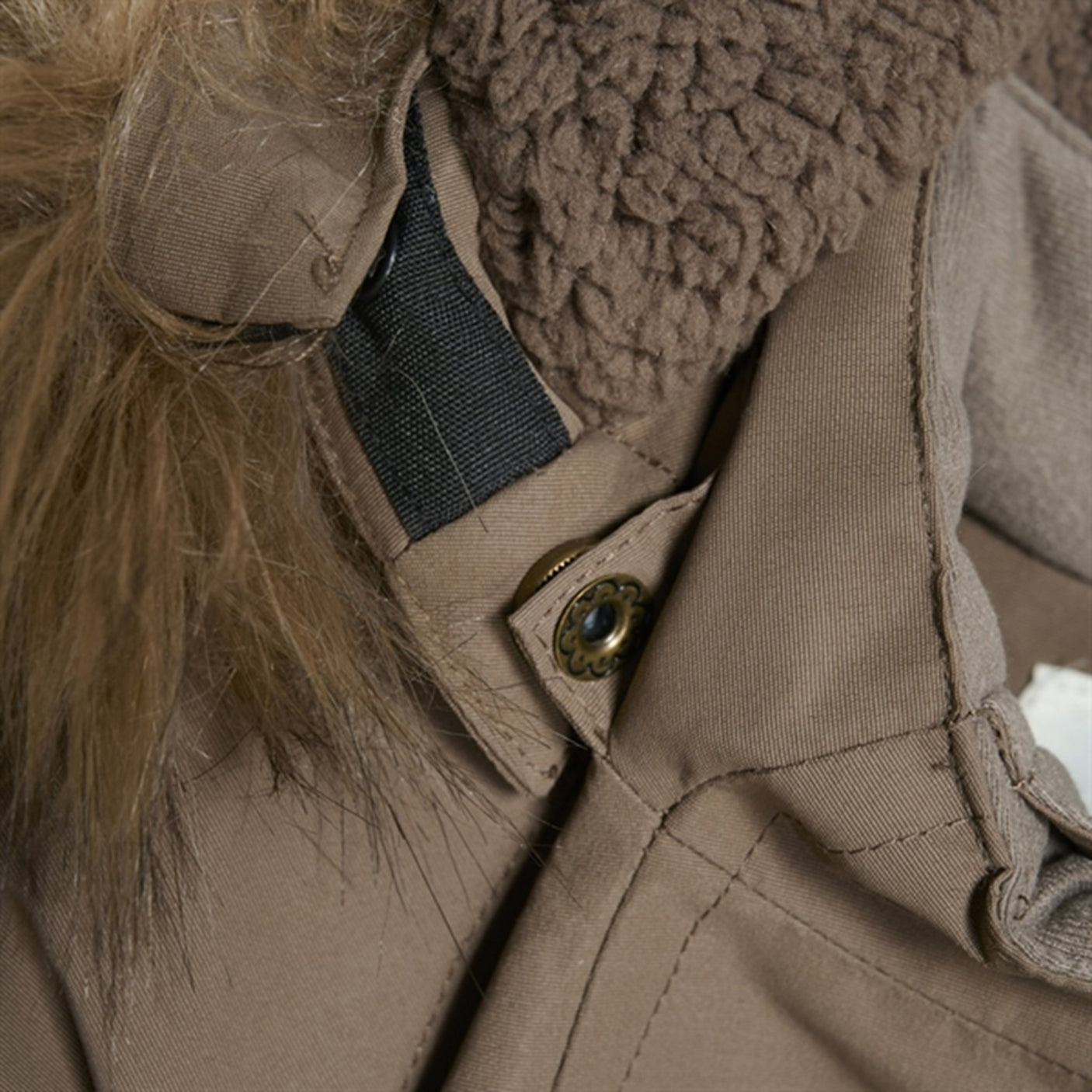 En Fant Jacket Solid Baby Chocolate Chip