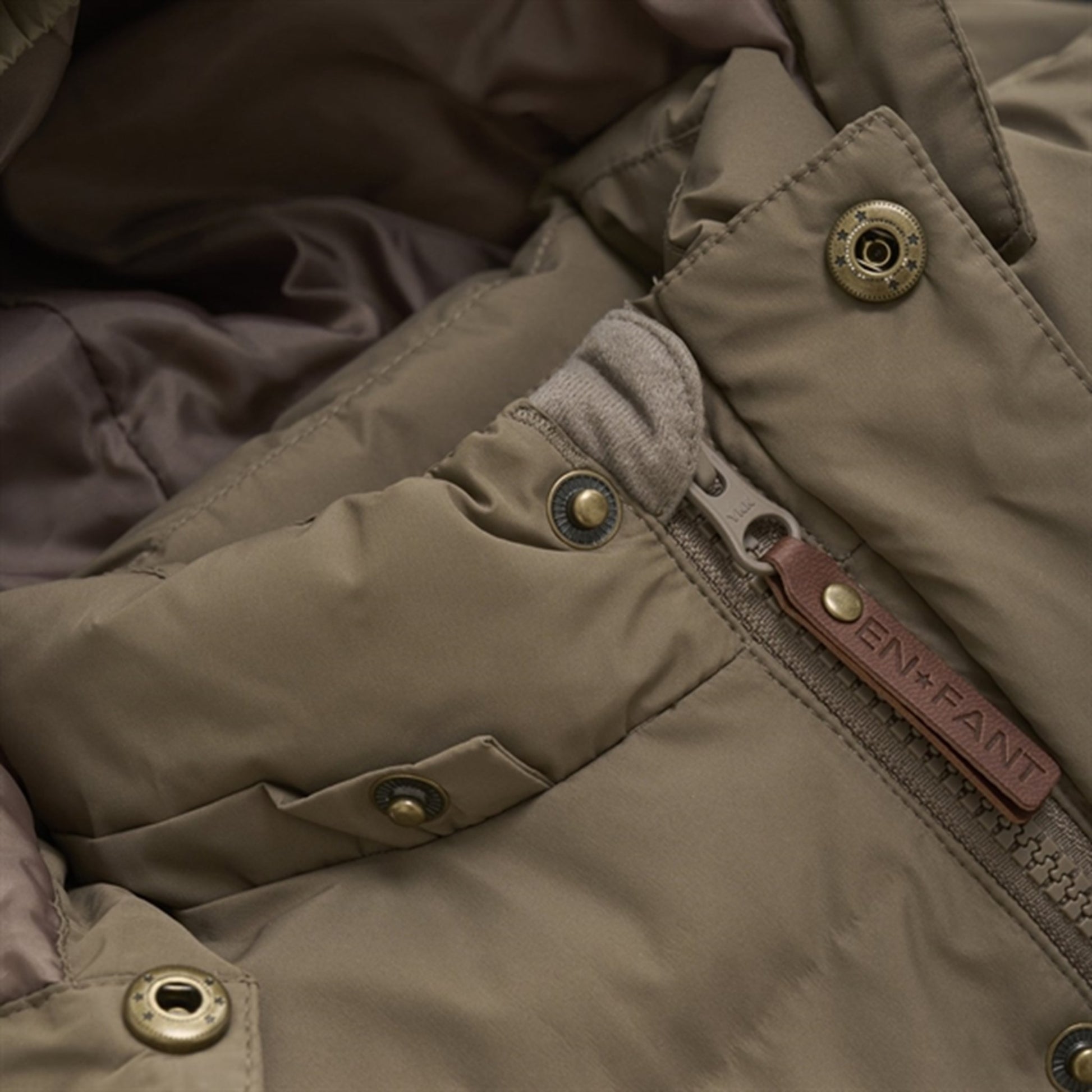 En Fant Jacket Quilt Chocolate Chip