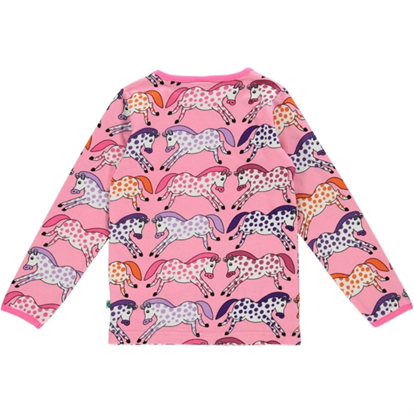 Småfolk Sea Pink Horse Blouse