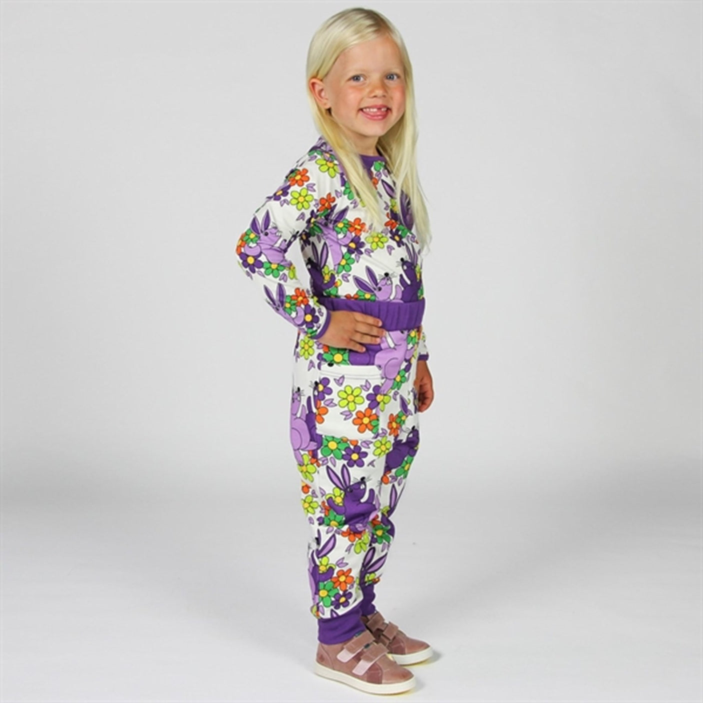 Småfolk Cream Bunny Blouse