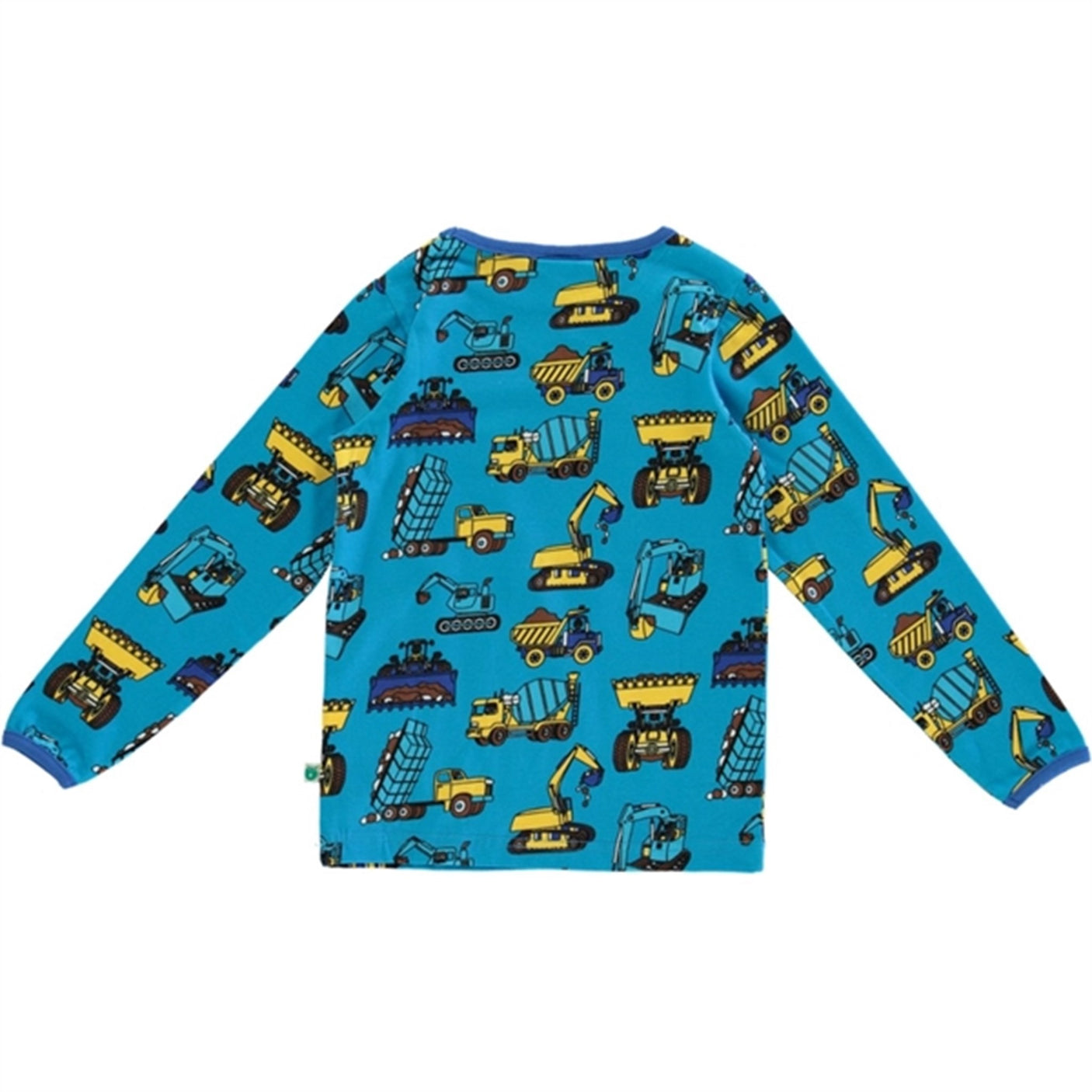 Småfolk Blue Atoll Machines Blouse