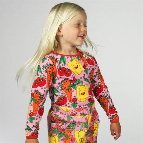 Småfolk Sea Pink Vegetables Blouse
