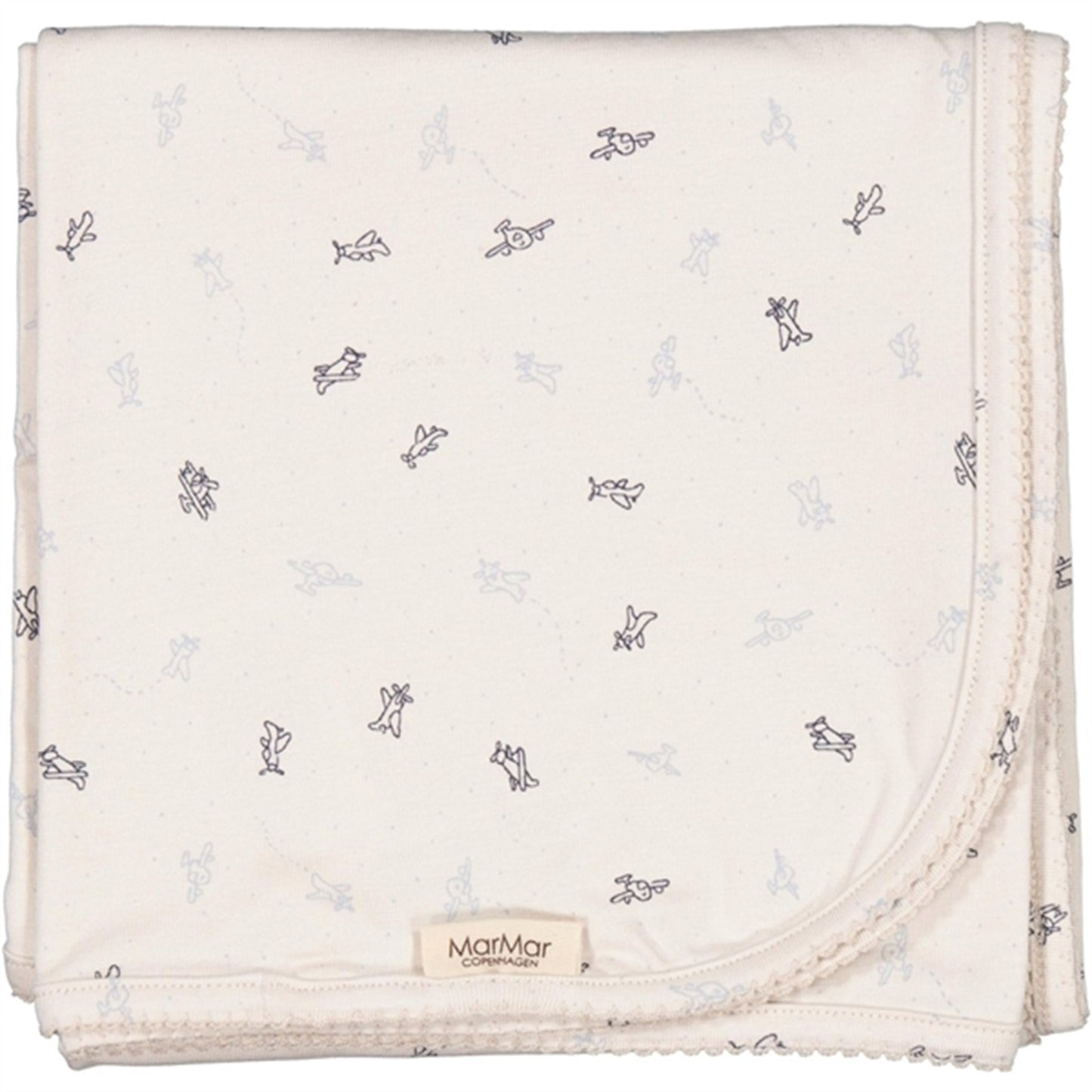 MarMar New Born Airplanes Alida Baby Blanket