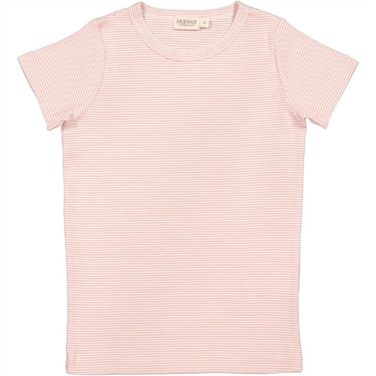 MarMar Modal Fine Rib Evening Sun Stripe Tago T-shirt
