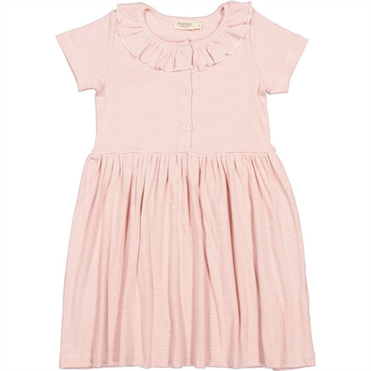 MarMar Modal Fine Rib Evening Sun Stripe Dama Dress