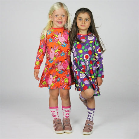 Småfolk Purple Heart Strawberry Dress