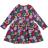 Småfolk Purple Heart Strawberry Dress