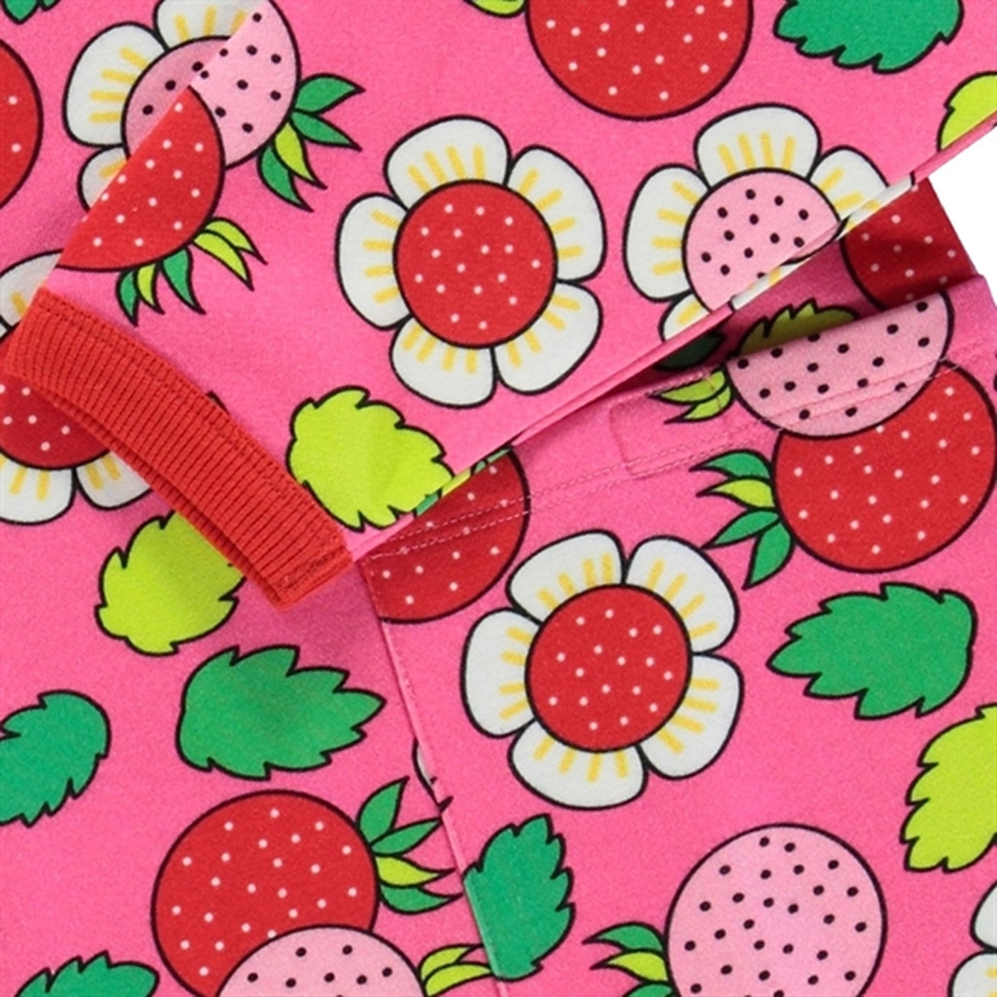 Småfolk Pink Strawberry Dress