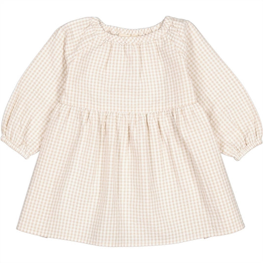 MarMar Grey Sand Gingham Dawson Dress