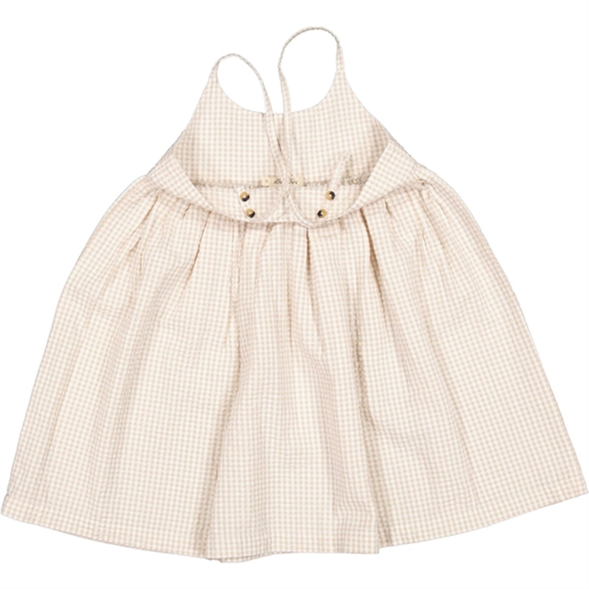 MarMar Grey Sand Gingham Divo Dress