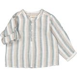 MarMar Dusty Blue Stripe Totoro Shirt