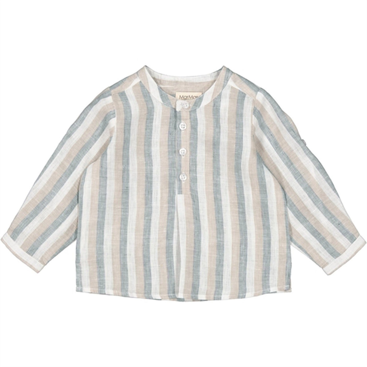 MarMar Dusty Blue Stripe Totoro Shirt