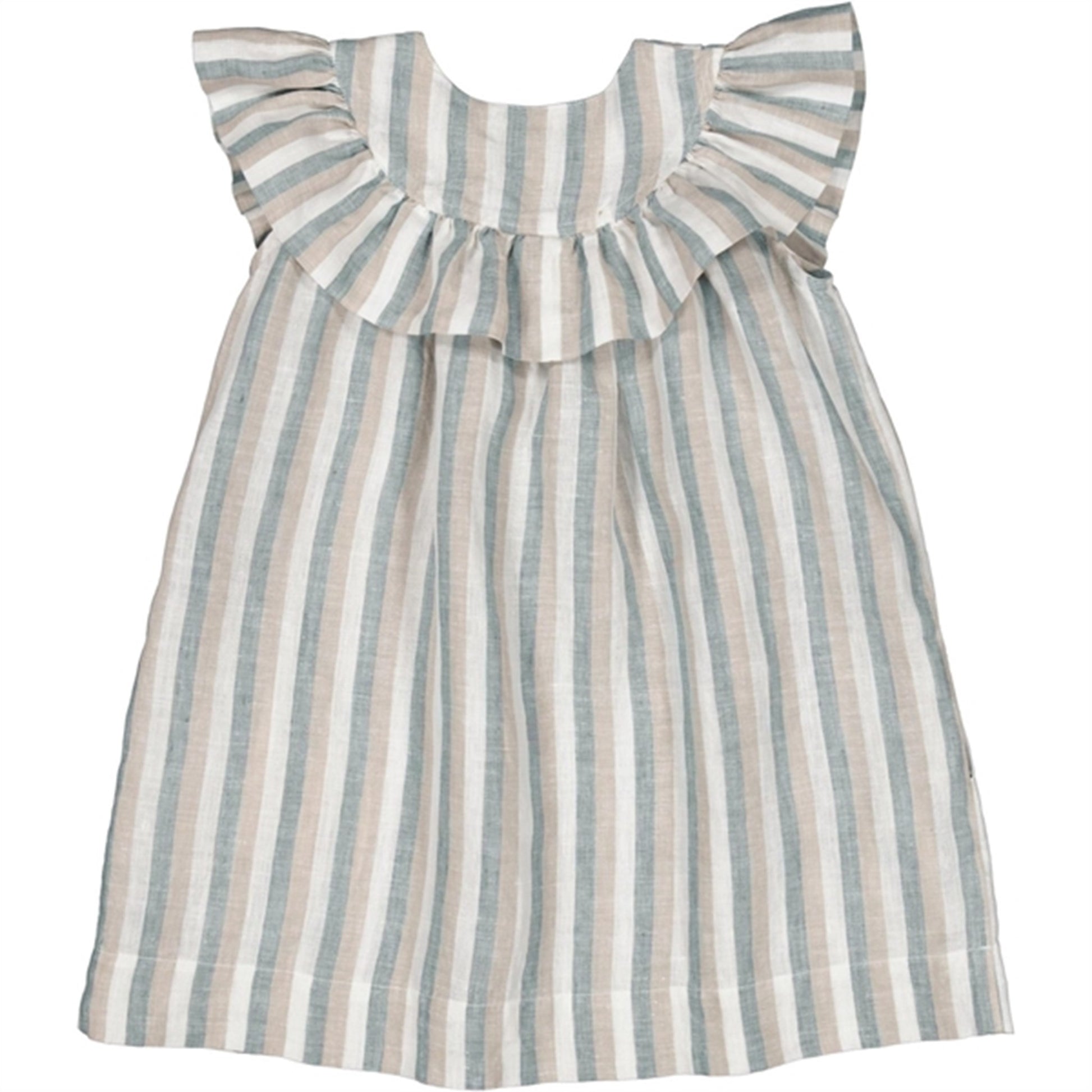 MarMar Dusty Blue Stripe Drussa Dress
