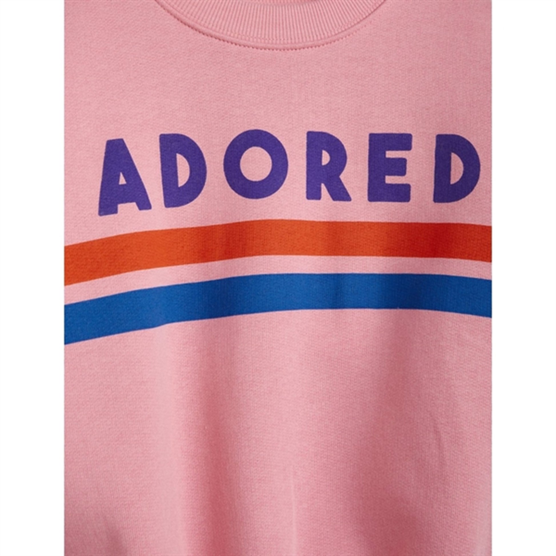 Mini Rodini Adored Sp Sweatshirt Pink