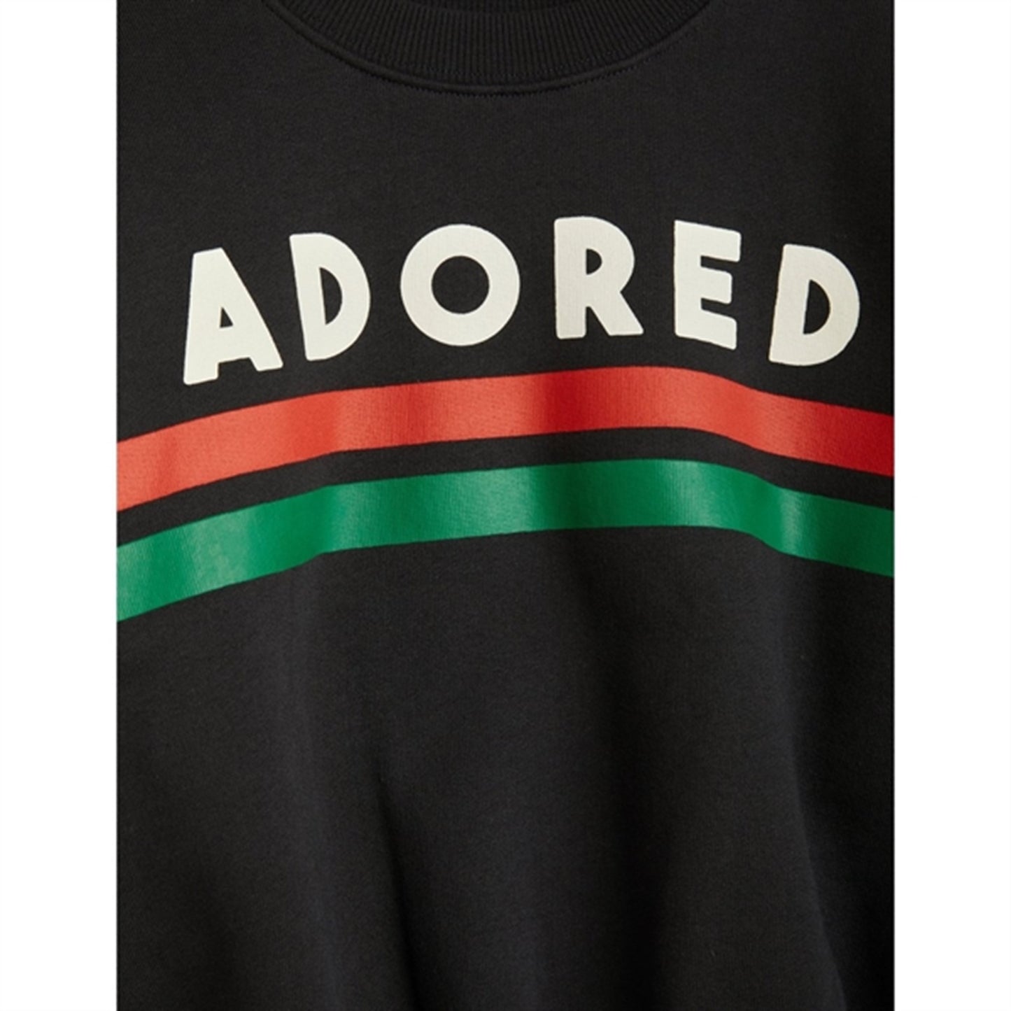 Mini Rodini Adored Sp Sweatshirt Black