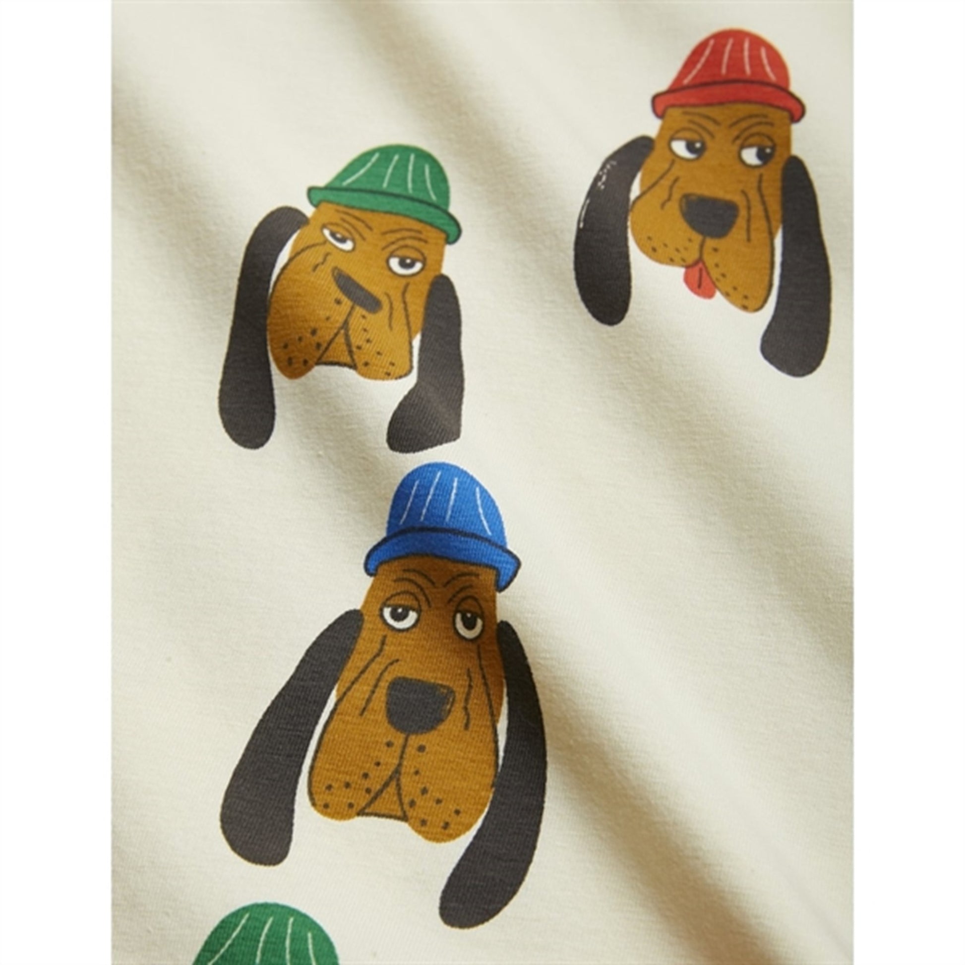 Mini Rodini Bloodhound Aop Leggings Offwhite