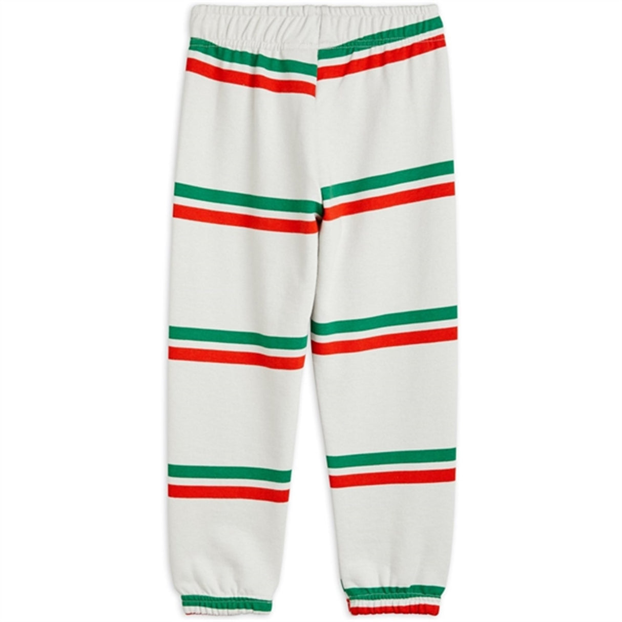 Mini Rodini Aop Sweatpants Grey Stripe