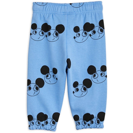 Mini Rodini Ritzrats Aop Baby Sweatpants Blue