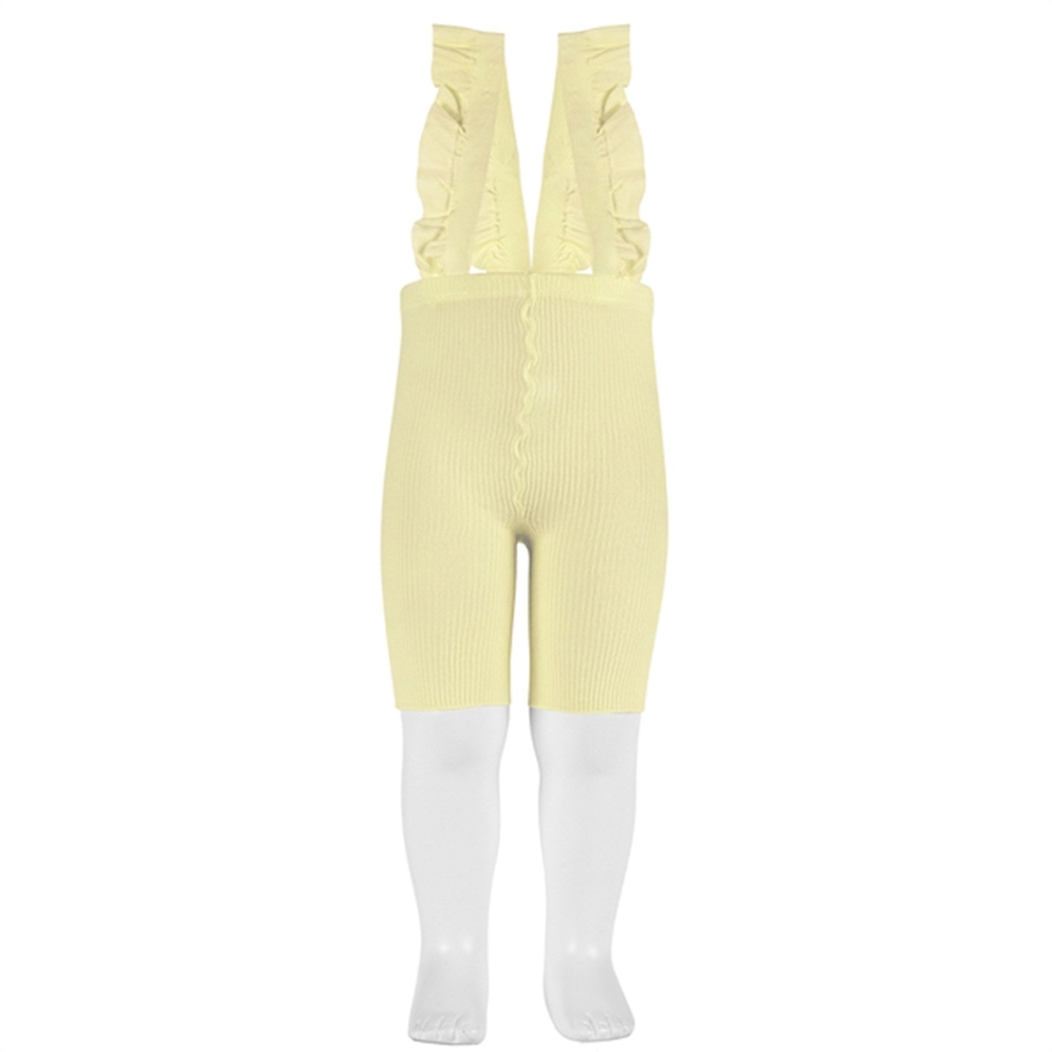 用这款来自 Cóndor 的迷人的黄油色褶边短裤为您的小女孩的夏季装扮增添亮点