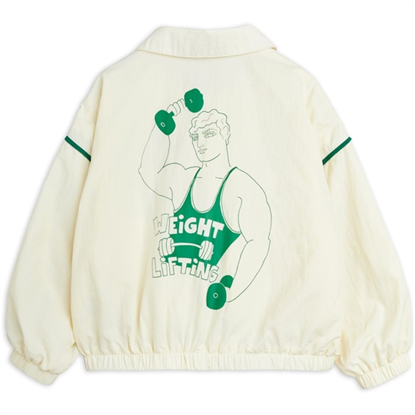 Mini Rodini Weight Lifting Sp Jacket Offwhite