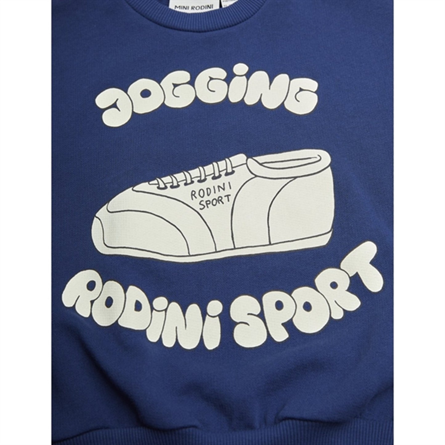 Mini Rodini Blue Jogging Sp Sweat Tank Top
