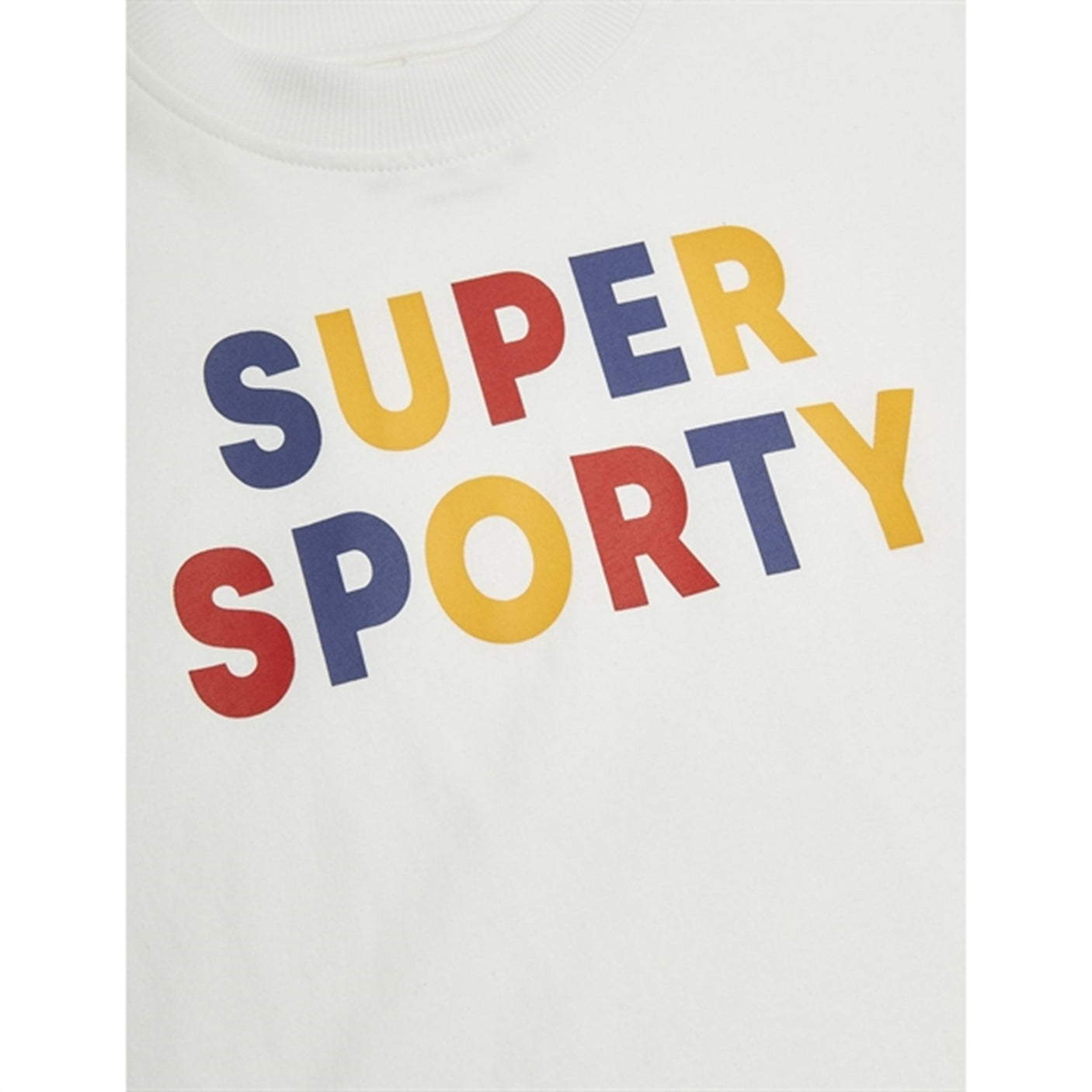 Mini Rodini Offwhite Super Sporty Sp T-shirt