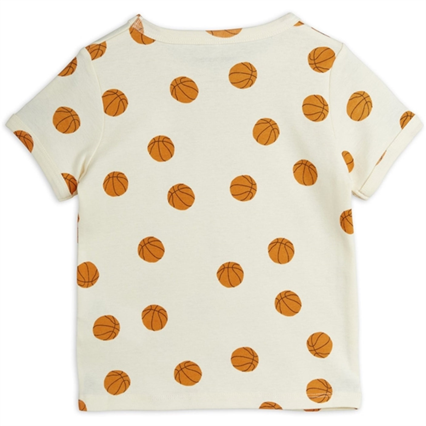 Mini Rodini Offwhite Basketball Aop T-shirt