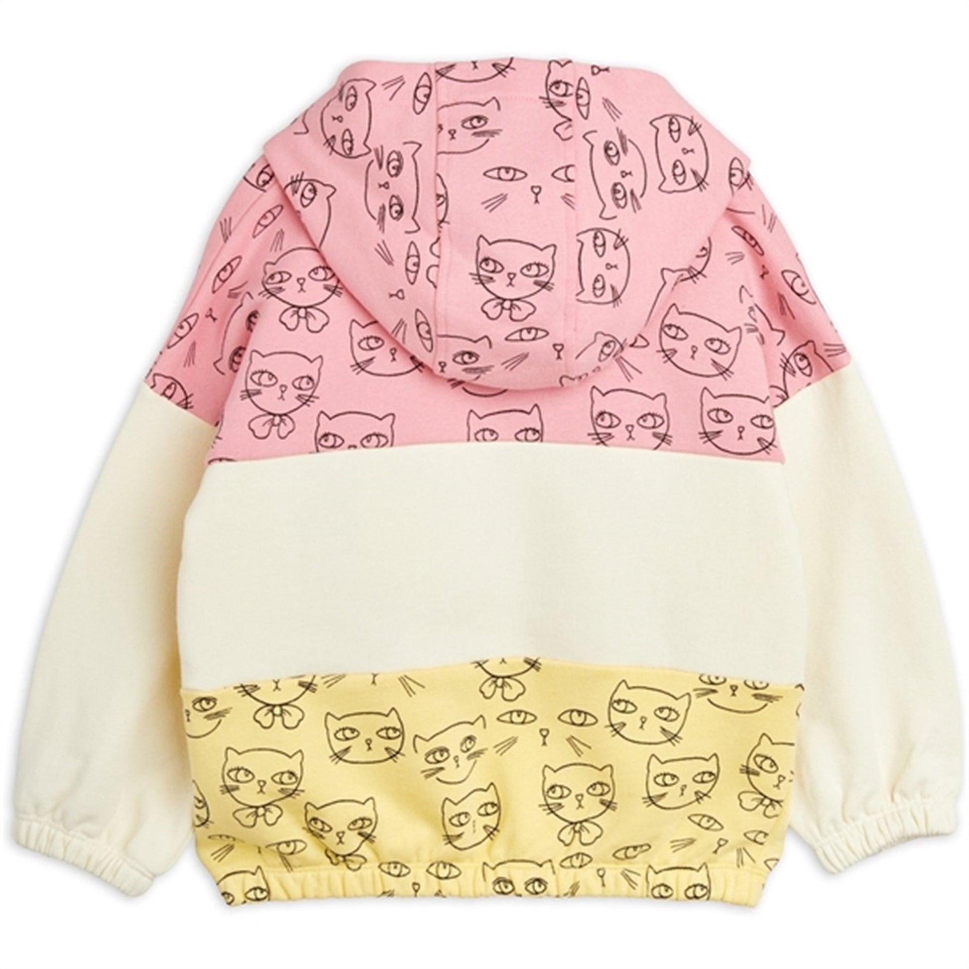 Mini Rodini Pink Cathlethes Aop Hoodie Sweat