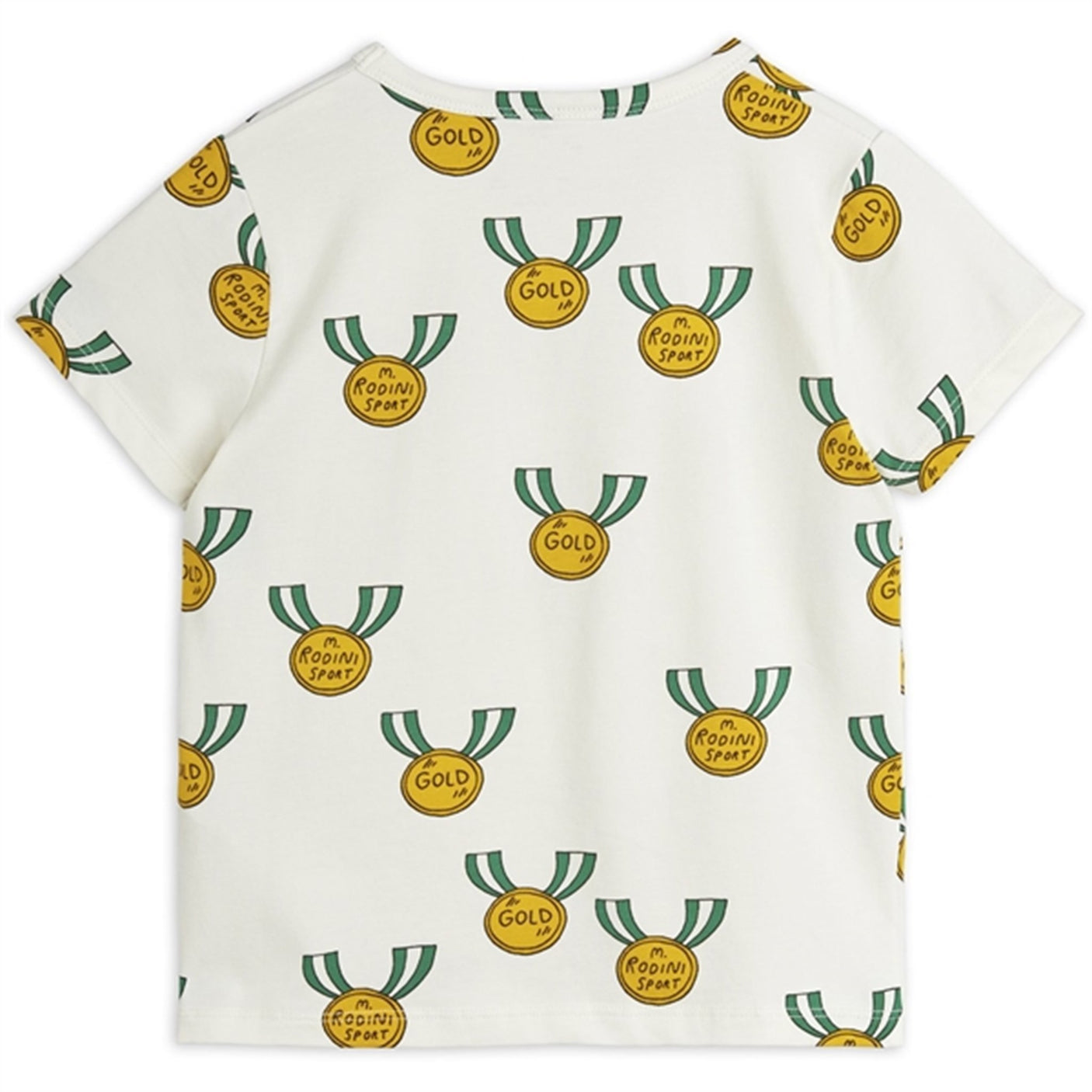 Mini Rodini Grey Medals Aop T-shirt