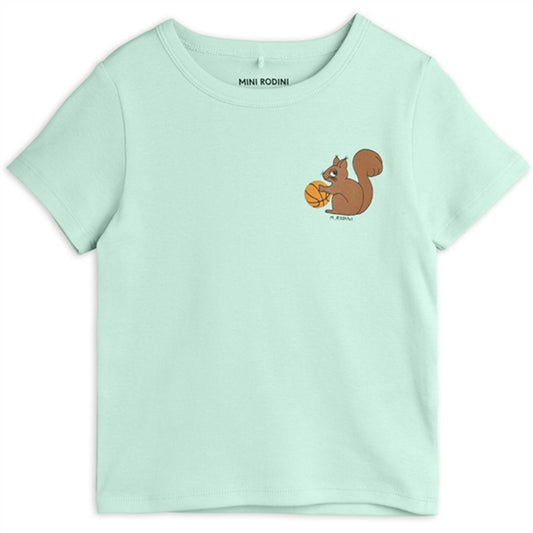 Mini Rodini Green Squirrel Sp T-shirt