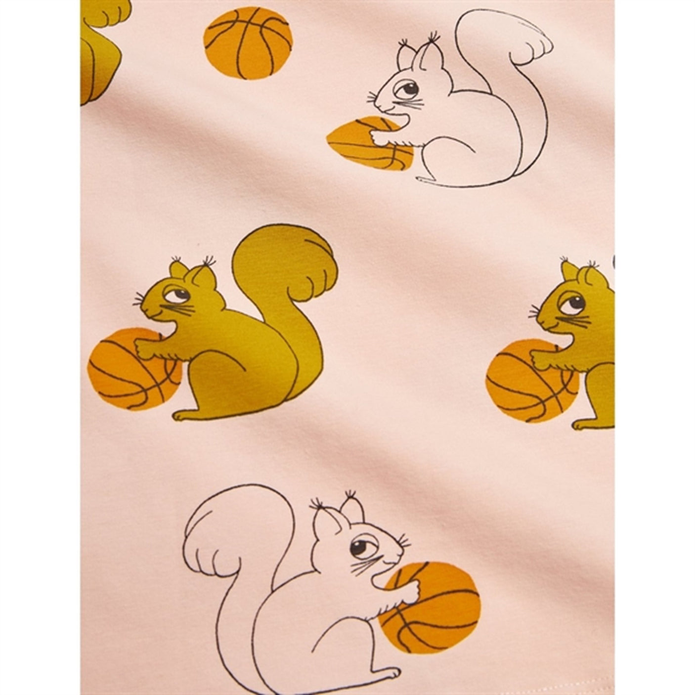 Mini Rodini Pink Squirrels Aop T-shirt