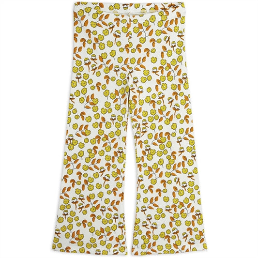 Mini Rodini Multi Flowers Aop Flared Pants