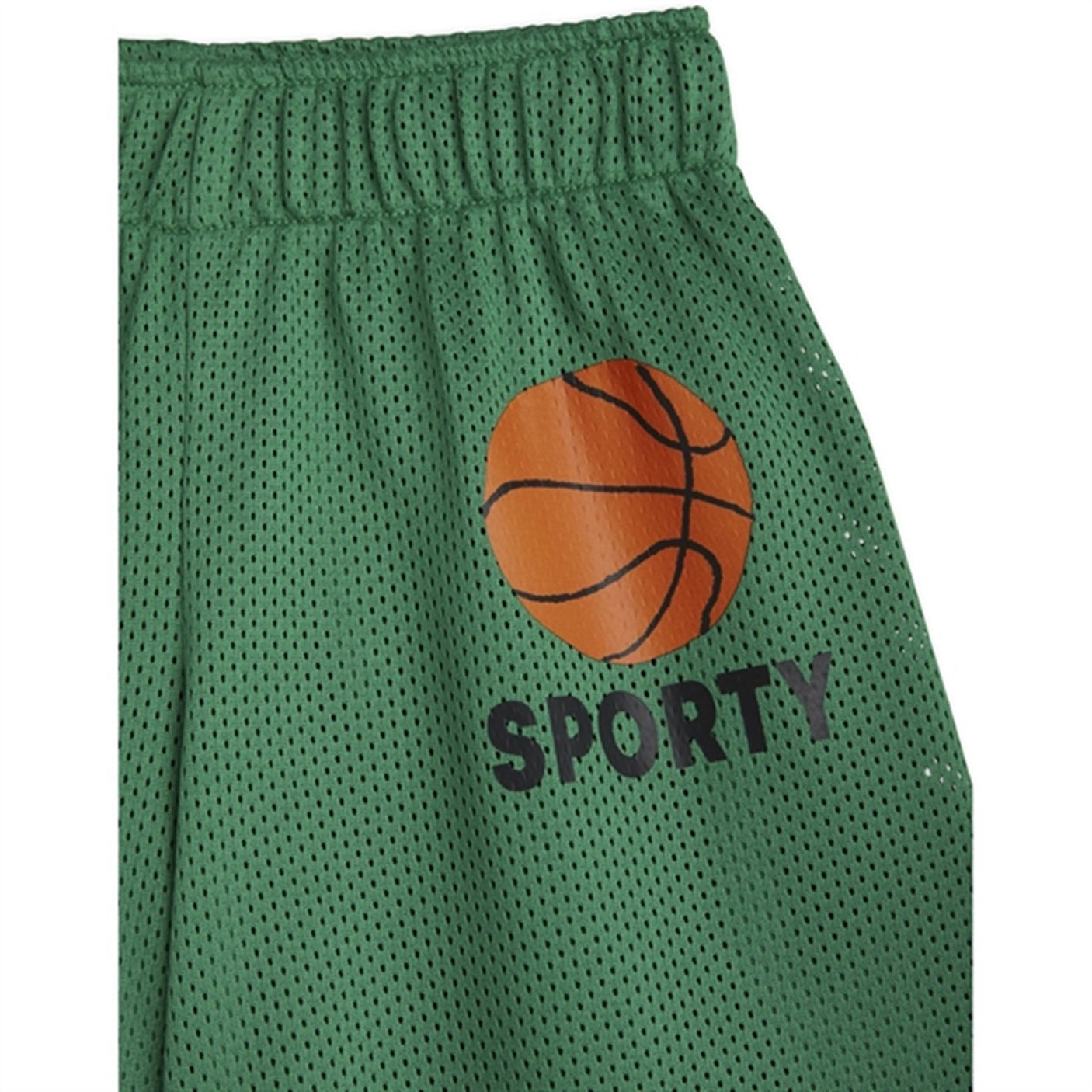 Mini Rodini Green Basket Mesh Sp Shorts