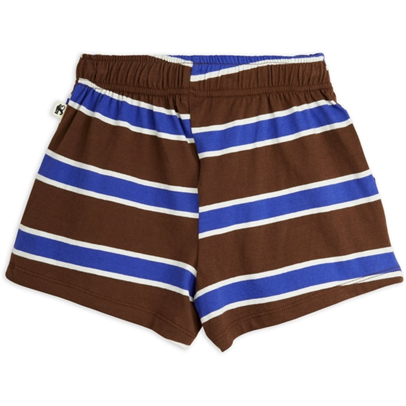 Mini Rodini Brown Stripe Aop Shorts