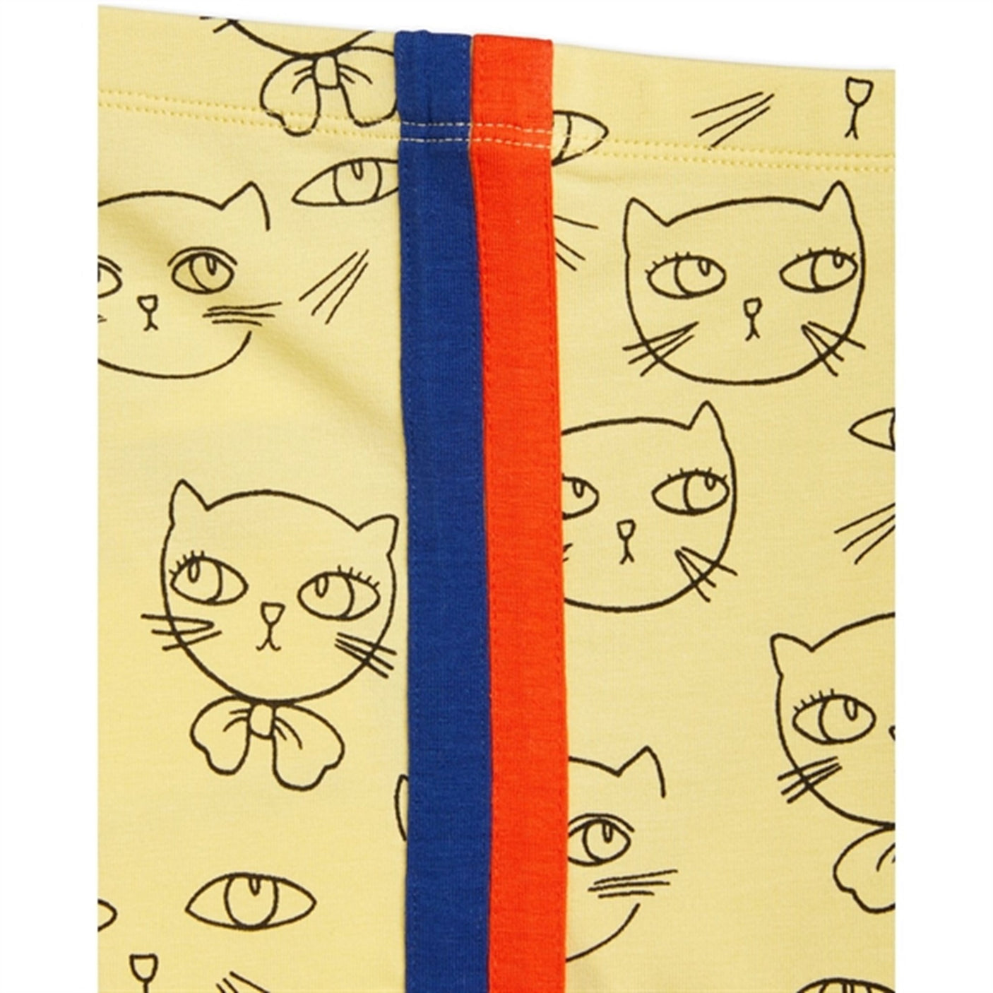 Mini Rodini Yellow Cathlethes Aop Leggings