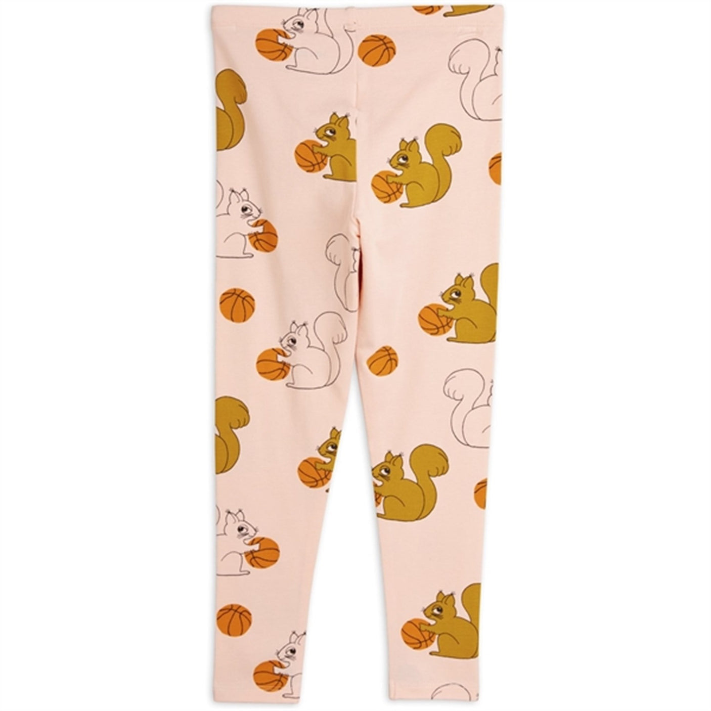 Mini Rodini Pink Squirrels Aop Leggings
