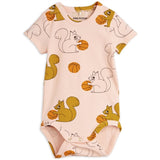 Mini Rodini Pink Squirrels Aop Body